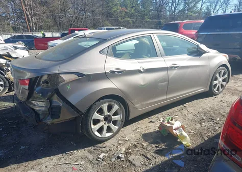 2011 Hyundai Elantra Limited из США, поврежденный, VIN 5NPDH4AE2BH008358